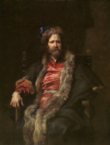Portrait du peintre Martin Ryckaert (Maerten ou Marten Rijckaert)(Portrait of Painter Martin Ryckaert (1587-1631)) Peinture de Anthony van Dyck (1599-1641) 1628-1630 - 木头油画 Dim 148x11 马德里博物馆 作者 安东尼·范·戴克