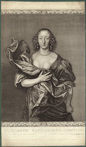 伊丽莎白的肖像，Castlehaven的伯爵夫人 作者 Anthony van Dyck