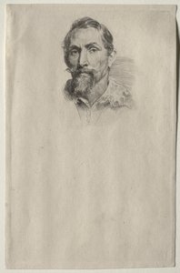 Frans Snyders的肖像。 作者 安东尼·范·戴克