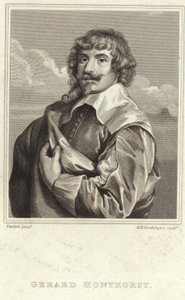 Gerard van Honthorst的肖像 作者 安东尼·范·戴克
