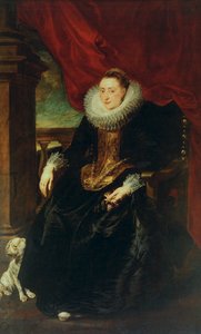女性肖像，可能是格特鲁迪斯-维格斯（Gertrudis Wiegers 作者 安东尼·范·戴克