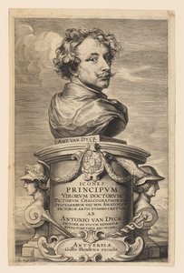 扉页，选自《圣像原理》（Icones Principum Virorum 作者 安东尼·范·戴克