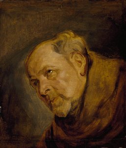 和尚的头（Jan Malderus，安特卫普主教，Saint Bonaventura） 作者 安东尼·范·戴克