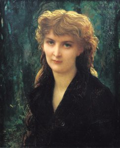 男爵夫人Eleonore d&39;Uckermann（1853-1936）1884年