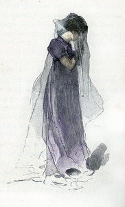 范妮-狄龙（1785-1836 年）的肖像，她是拿破仑一世的伴侣伯特兰伯爵的妻子，曾跟随拿破仑一世前往圣赫勒拿岛。