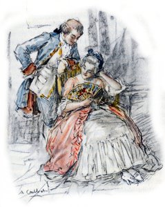 Werther courtisant Mademoiselle de B to forget Charlotte  作者 安托万·卡尔贝