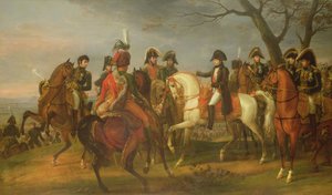拿破仑（1769-1821）在1808年12月2日奥斯特利茨战役前发出命令，1805年