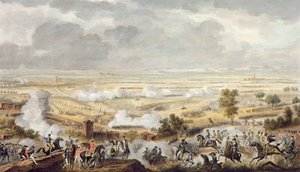 马丁戈战役，23 Prairial，8年级（1800年6月12日），由Jean Duplessi-Bertaux（1747-1819）（aquatint）刻