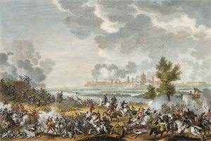 S. Giorgio di Mantova战役，29 Fructidor，4年级（1796年9月），由Jean Duplessi-Bertaux（1747-1819）（aquatint）雕刻
