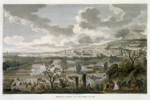 那不勒斯的捕获，2 Pluviose，7年级（1799年1月23日）由Jean Duplessi-Bertaux（1747-1819）（aquatint）雕刻 作者 安东尼·查尔斯·贺拉斯·韦尔内