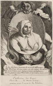 凯瑟琳-德沙伊斯（Monvoisin，人称 "La Voisin"） 1680 年