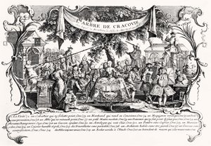 克拉科夫树，1742年 作者 Antoine Humblot