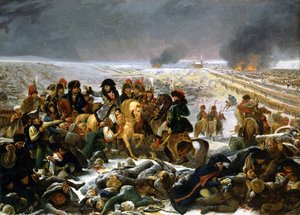 拿破仑在艾劳战场上，1807年 作者 安东尼·让·格罗斯
