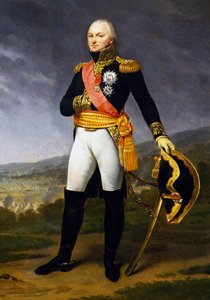 法国将军克洛德·贾斯特·亚历山大·路易斯·罗格朗 (1762-1815) 的肖像，让·安托万·格罗斯 (Jean Antoine Gros) (1771-1835) 绘画 作者 安东尼·让·格罗斯