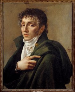 作曲家 Etienne Mehul (1763-1817) 的肖像 Antoine Jean Gros (1771-1835) 1799 年作画。 0.65x0.53 m 巴黎，Musee Carnavalet 作者 安东尼·让·格罗斯