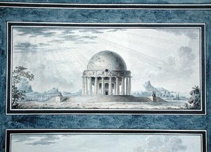 1783年为世界主义者设计房屋 作者 安托万·洛朗（Antoine Laurent）托马斯·沃多耶（Thomas Vaudoyer）