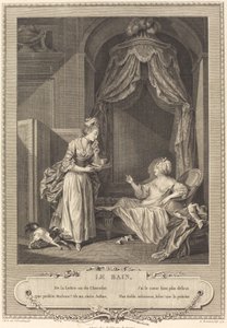 浴场 作者 Sigmund Freudenberger 之后的 Antoine Louis Romanet