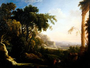 潘和西林克斯（布面油画） 作者 小安东尼·皮埃尔（Antoine Pierre）