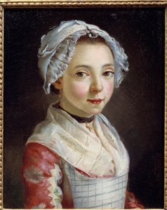 年轻的女仆安托万-拉斯帕尔（1738-1811）的画作