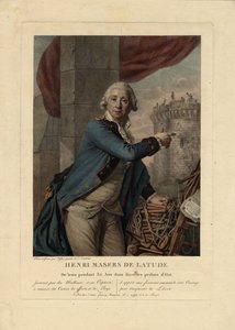 Henri Masers de Latude肖像1725-1805，1790年