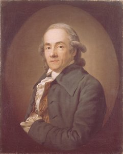 克里斯蒂安·弗里德里希·沃斯的肖像1724-1795 作者 安东·格拉夫