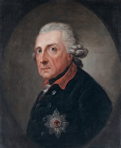 普鲁士腓特烈二世的肖像1712-1786，1781-1783。