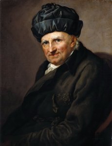 约翰·约阿希姆·斯伯丁的肖像1714-1804，1800。 作者 安东·格拉夫