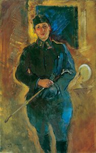 Otto von Aichelburg-Zossenegg 骑兵中尉