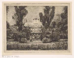 海牙博什宫（Huis ten Bosch Palace）后部 作者 安东·L·科斯特