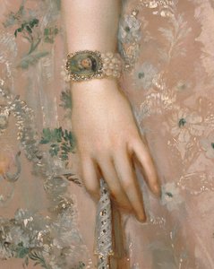 玛丽-路易丝-德-帕尔梅，她堂兄的妻子... 作者 安东·拉斐尔（Anton Raphael）（委托人）·门斯