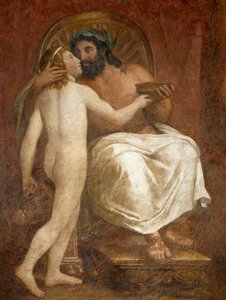 安东-拉斐尔-门格斯的《木星吻甘尼米德》。 作者 安东·拉斐尔·蒙斯（Anton Raphael Mengs）