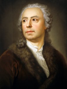 安东-拉斐尔-门格斯的肖像，纸上粉彩画。 作者 安东·拉斐尔·蒙斯（Anton Raphael Mengs）