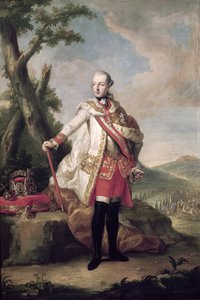 Habsbourg-Lorraine，神圣罗马帝国皇帝约瑟夫二世（1741-90）的全长肖像，1765 作者 安东·冯·马龙
