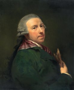 自画像》，约1794年。 作者 安东·冯·马龙