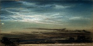 日落和夜光云，1885年7月6日 作者 弗雷德里克（致）巴纳德