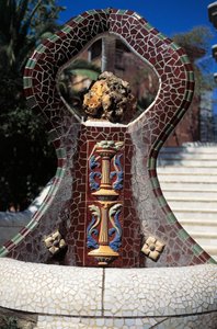 瓷砖喷泉，盖尔公园（1900-1914）。