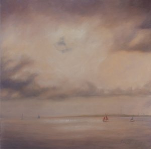 船只家族，2014 年（布面油画） 作者 安东尼娅·迈亚特