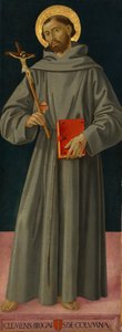 阿西西圣弗朗西斯（ca. 1480-81。 作者 罗马安东尼奥