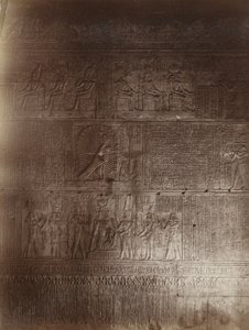 神庙内部，菲莱 作者 安东尼奥·比托（Antonio Beato）