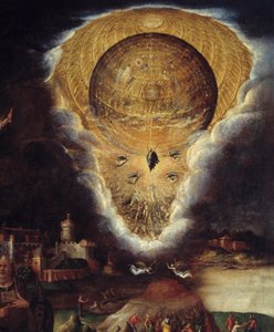 激情的场景：升天。细节。安东尼奥-坎皮（1526-1587）的画作 作者 安东尼奥·坎皮