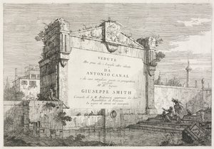 查看：标题页，1735-1746。 作者 乔瓦尼·安东尼奥运河（Canaletto）