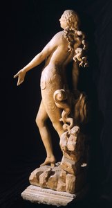 安东尼奥·卡诺瓦 (1757-1822) 的《欧律狄刻》，石雕 作者 安东尼奥·卡诺瓦