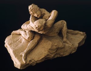 维纳斯和阿多尼斯 安东尼奥·卡诺瓦 (1757-1822)，粘土模型 作者 安东尼奥·卡诺瓦