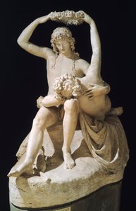 安东尼奥-卡诺瓦（1757-1822）的《为爱加冕的维纳斯》，石膏模型 作者 安东尼奥·卡诺瓦