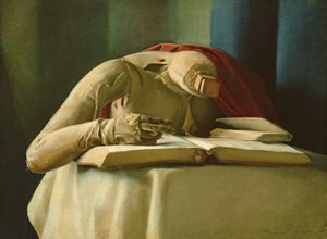 Mannequin，Annigonis Studio，1958年（油画布上的油画）