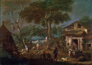 意大利风景，c1750-1795