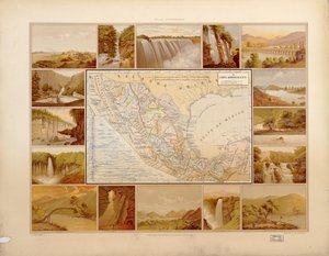 墨西哥合众国绘画和历史地图集。本地 2008621671-10