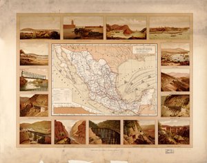 墨西哥合众国绘画和历史地图集》。本地 2008621671-7