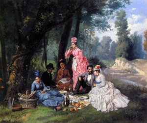 夏季午餐会 作者 安东尼奥·加西亚·门西亚