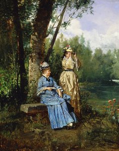 通过双筒望远镜， 作者 安东尼奥·加西亚·门西亚